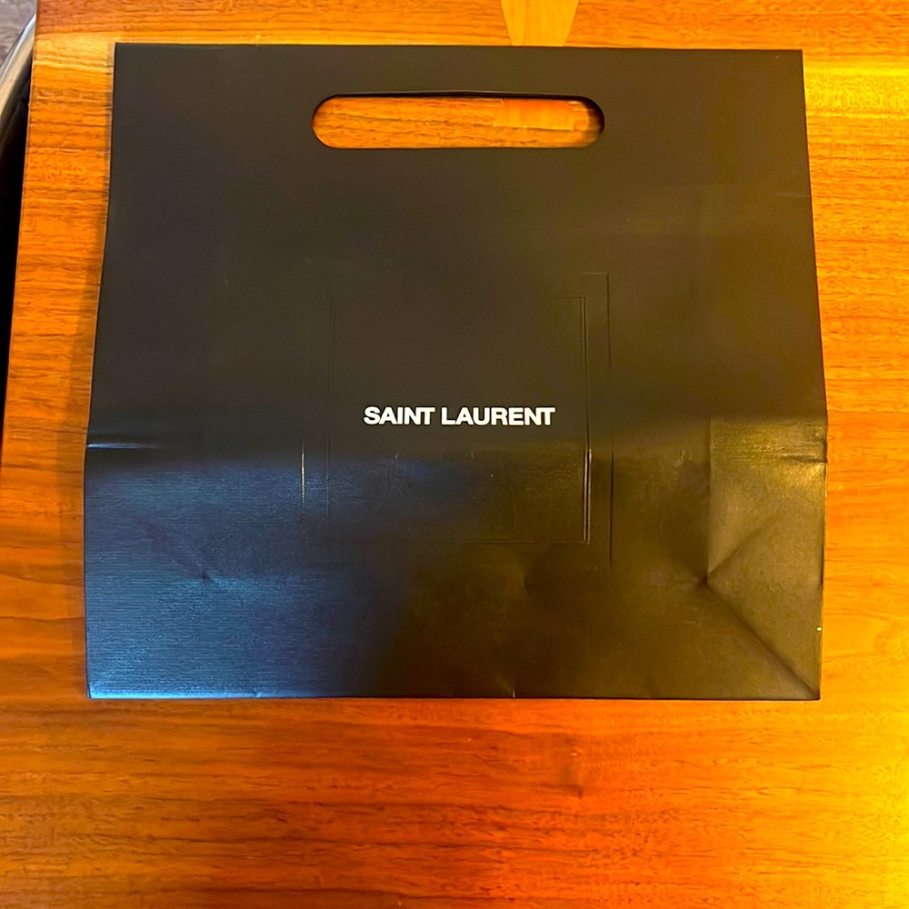 Saint Laurent shopping bag